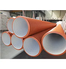 Труба канализационная ПП гофрированная IPlast-cor SN 8 200/6000 мм