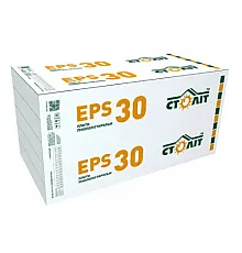 Плита пенополистирольная Столит 25 Универсал EPS-30 1000х500х100 мм (9 кг/м3). Цена за шт