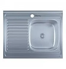 Мойка Imperial 800x600х175 / 180 накладная прямоугольная Polish 6080-R