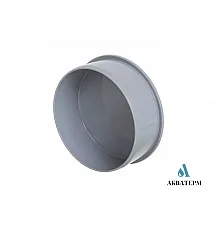 Заглушка ППР 110мм каналізаційна Fluger сіра