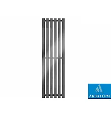 Дизайнерский радиатор отопления Genesis-Aqua Marbel 1800x450мм Графитовый