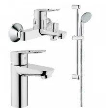 Набір змішувачів для ванни Grohe Bau Loop 118105