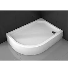 Душевой поддон Armaform Delta 1200x850x140 (Aquaform) полукруглый асимметричный правый, мелкий